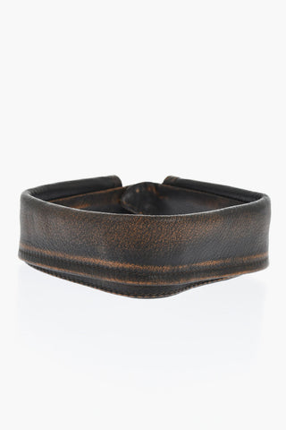 Leather Removable Collar