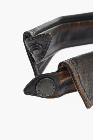 Leather Removable Collar