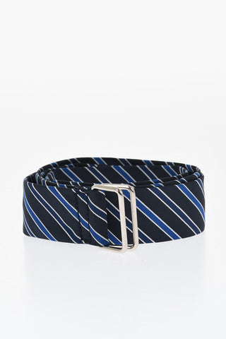 Striped Cotton Industrial Belt 40mm