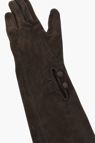Guanti Warm In Suede a Tinta Unita