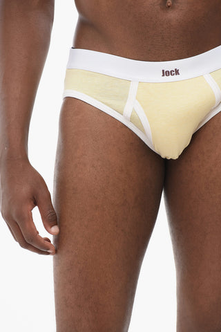 Cotton Blend JOCK Slip with Contrasting Waistband