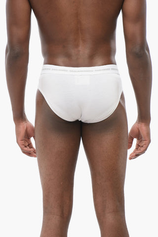 Stretch Cotton Slip with Logoed Waistband