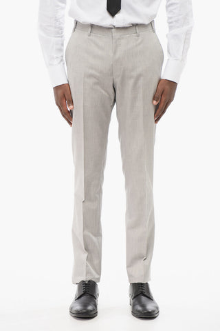 CC COLLECTION 코튼 블렌드 세미 라이닝 수트 REFINED