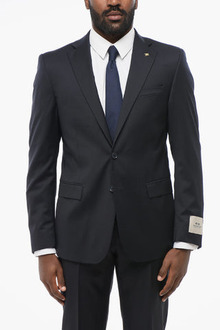 CC COLLECTION 2-Button REFINED Virgin Wool Blazer