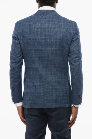CC COLLECTION Blazer Semi-foderato REFINED in Lana Jacquard