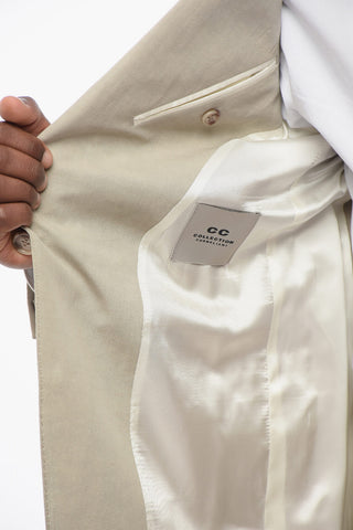 CC COLLECTION Linen Blend RESET Suit with Flap Pockets
