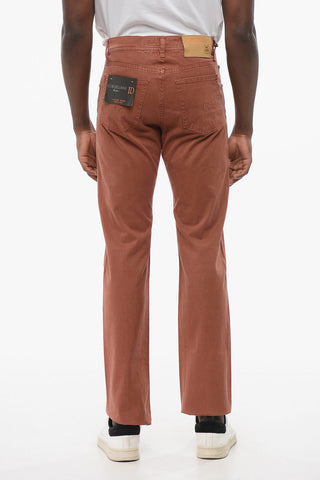 ID LUXURY Jeans Straight Fit con Logo Ricamato