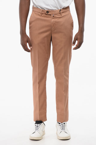 CIRCLE Textured Cotton Chinos Pants