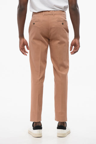 CIRCLE Textured Cotton Chinos Pants