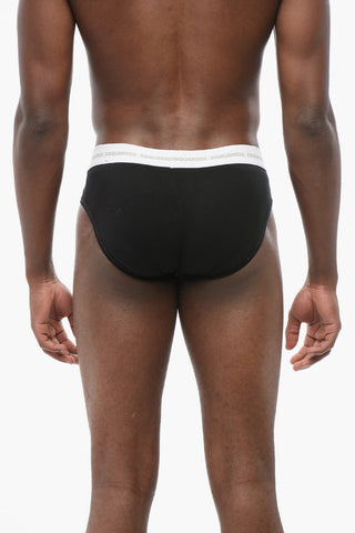 Slip in Misto Cotone con Elastico Logato