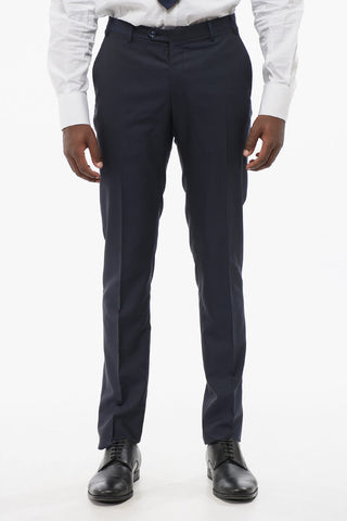 CODE Three-Pieces Suit with Contrasting Trims