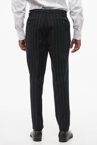 CC COLLECTION Striped Single Breasted RESET Suit