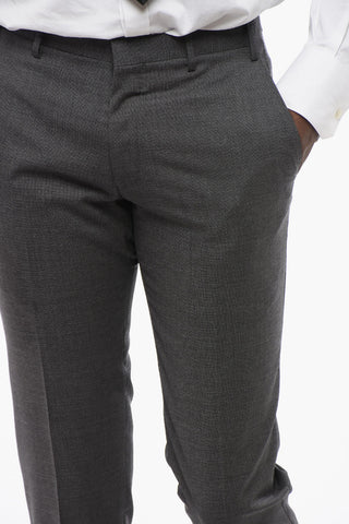 CC COLLECTION Wool Blend RESET Single Breasted Suit With Flap Pockets