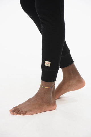 Leggings Underwear a Costine con Elastico Logato