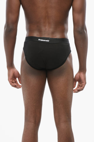 Slip in Misto Cotone con Elastico Logato