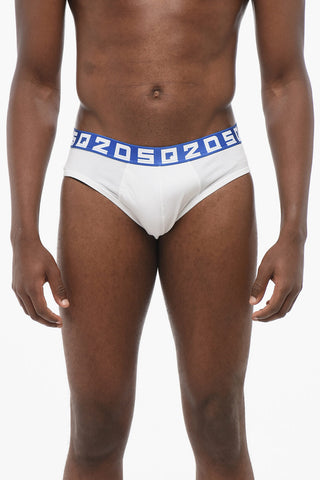 Cotton Blend Slip with Logoed Elastic Waistband