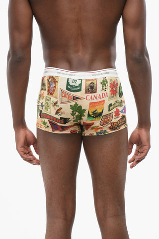 Printed Cotton Blend Boxer