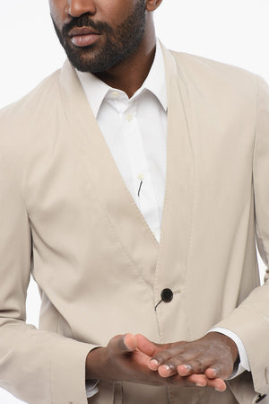 Einreihiger Anzug PROSPECT mit Pattentaschen