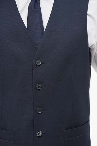 CC COLLECTION Single-Breasted Virgin Wool Vest REFINED