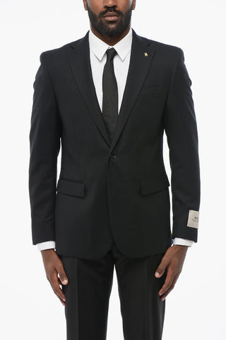 CC COLLECTION Blazer Semi-foderato REFINED in Lana Jacquard