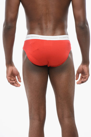 Cotton Blend Slip with Contrasting Waistband
