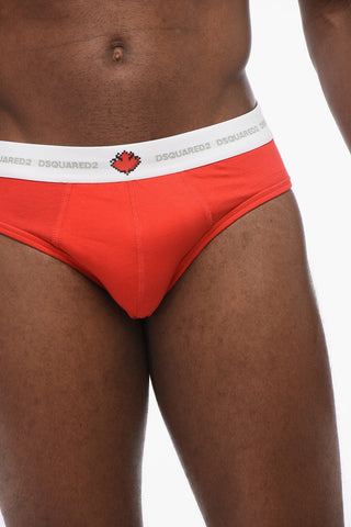 Cotton Blend Slip with Contrasting Waistband