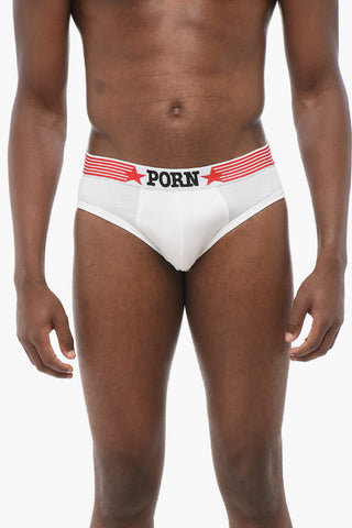 Slip PORN aus Baumwollmischung