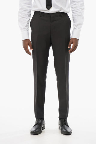 Blanded Merino Wool REFINED Suit with Flap Pockets