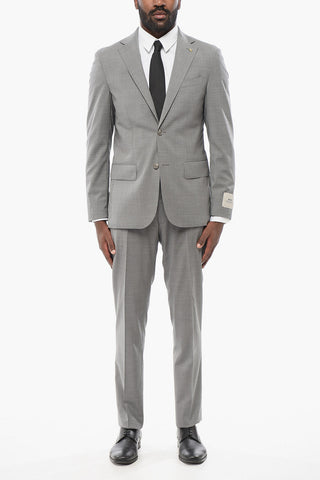 CC COLLECTION Half-lined REFINED Stretch Wool Suit