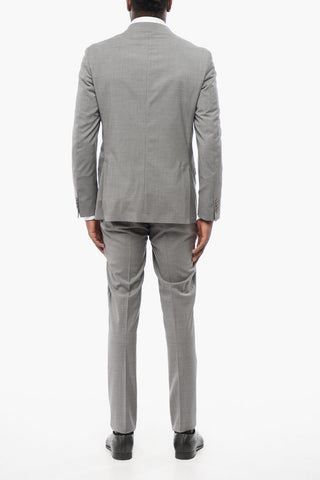 CC COLLECTION Half-lined REFINED Stretch Wool Suit