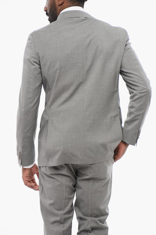 CC COLLECTION Half-lined REFINED Stretch Wool Suit