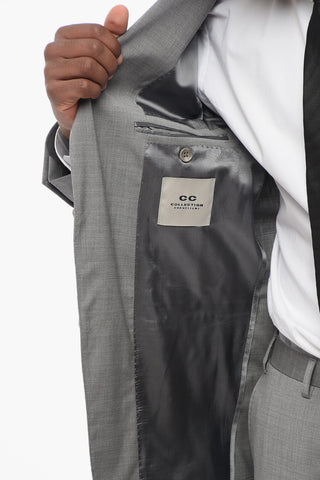 CC COLLECTION Half-lined REFINED Stretch Wool Suit