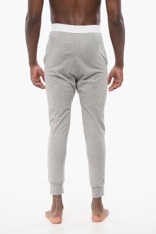Viscose Blend Pijama Pants with Logoed Waistband