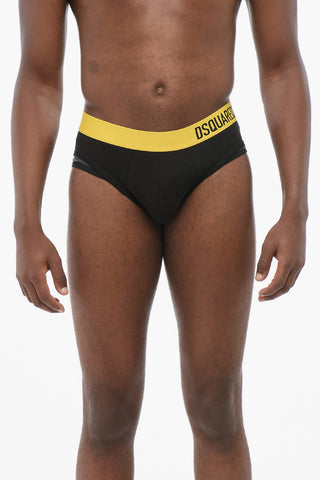 Cotton Blend Slip with Contrasting Waistband