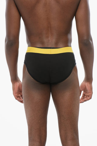 Cotton Blend Slip with Contrasting Waistband