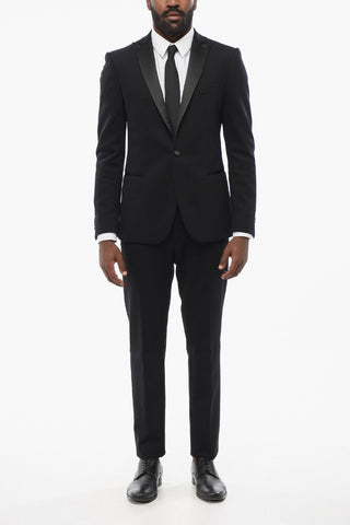 CODE Suit with Satin Peak Lapel