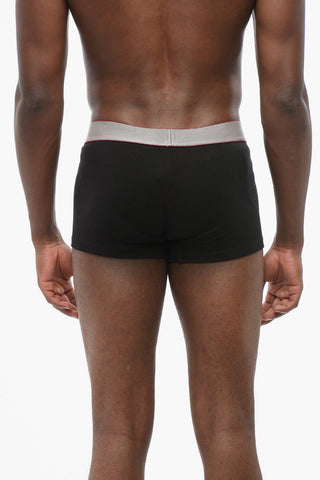 Cotton Blend Boxer with Logoed Waistband