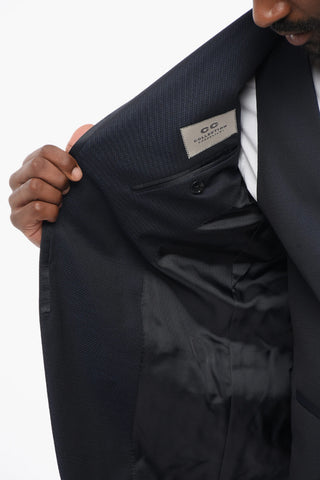 CC COLLECTION 3 Pieces RESET CERIMONIA Suit With Satin Details