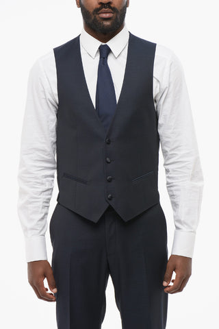 CC COLLECTION 3 Pieces RESET CERIMONIA Suit With Satin Details