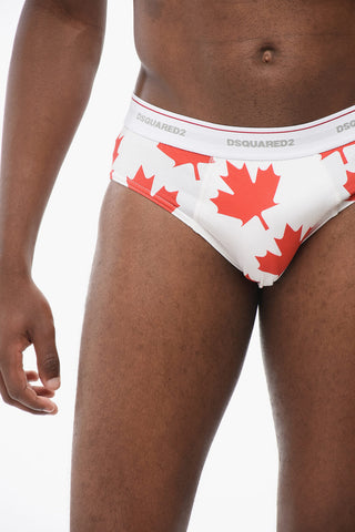 Printed Cotton Blend LEAF Slip