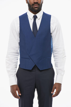 Double-Breasted Waistcoat with Hidden Buttoning