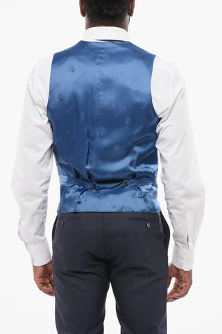 Double-Breasted Waistcoat with Hidden Buttoning