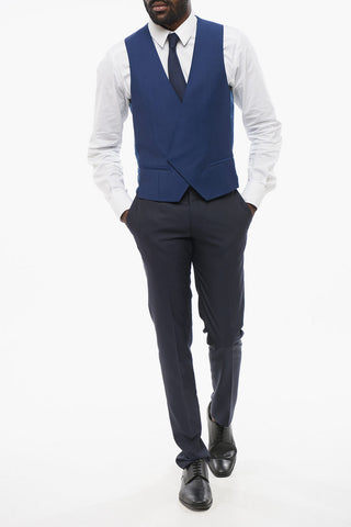 Double-Breasted Waistcoat with Hidden Buttoning