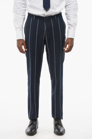 CC COLLECTION Striped Single Breasted RESET Suit