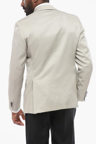 Two-toned Suit with Lurex Detailed Vest