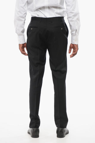 Two-toned Suit with Lurex Detailed Vest