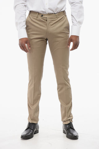 BI ELASTIC 4-Pocketed Cotton Blend Pants