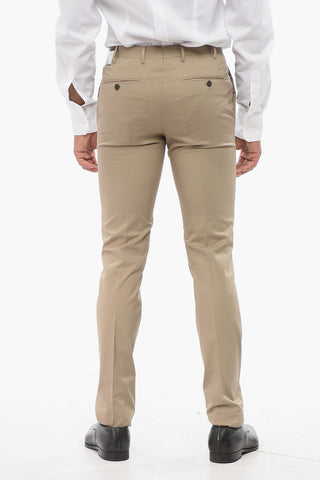 BI ELASTIC 4-Pocketed Cotton Blend Pants