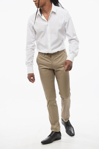 BI ELASTIC 4-Pocketed Cotton Blend Pants