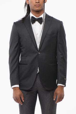 3-Piece CERIMONIA LEADER Suit with Pinstriped Pants